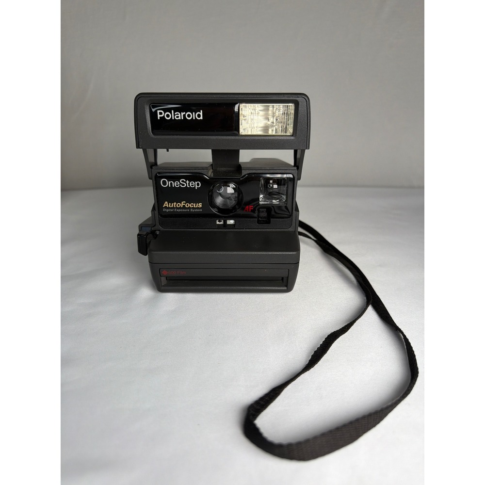 Vintage Polaroid OneStep AutoFocus Instant Film Camera Unisex OS Black